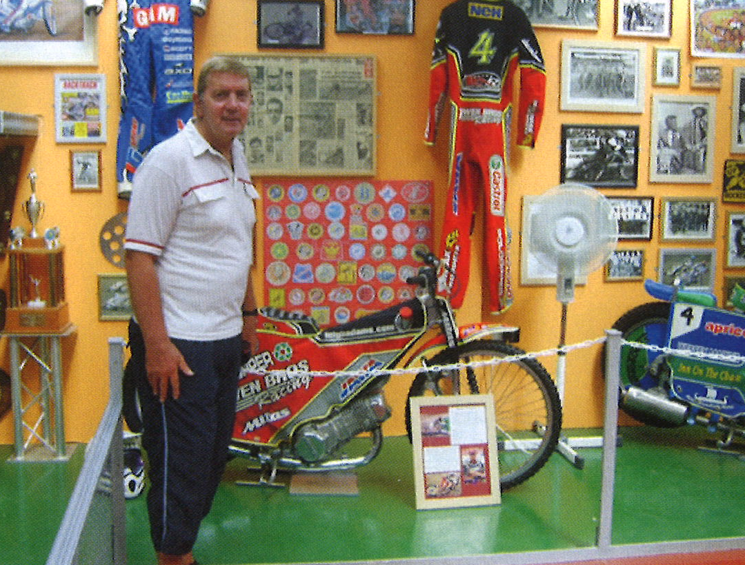 Barrie at the Speedway Museum
